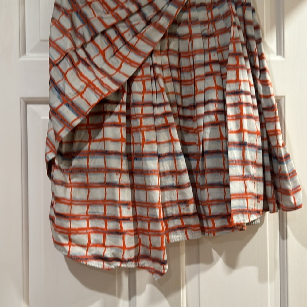 Maeve by Anthropologie pleated asymmetric skirt - Picture 2 of 8